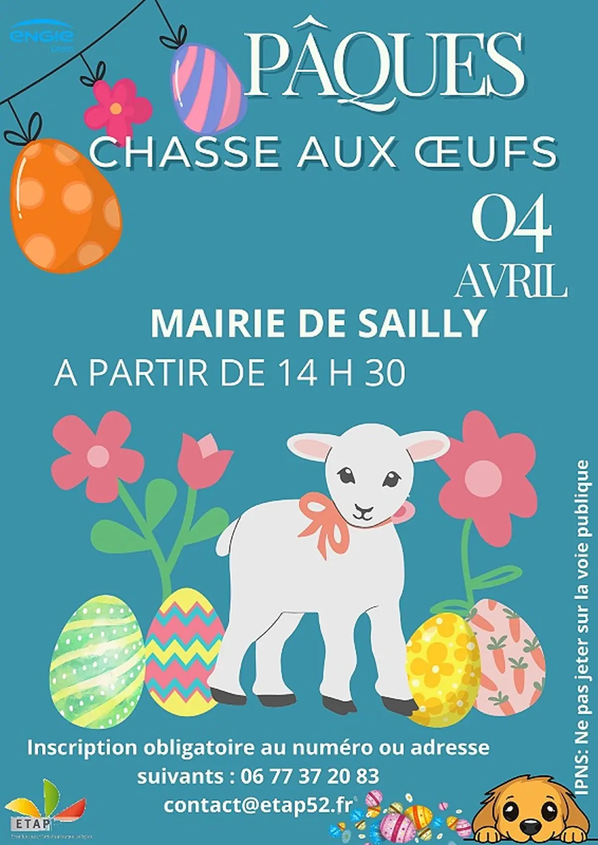 Chasse aux oeufs - Pâques