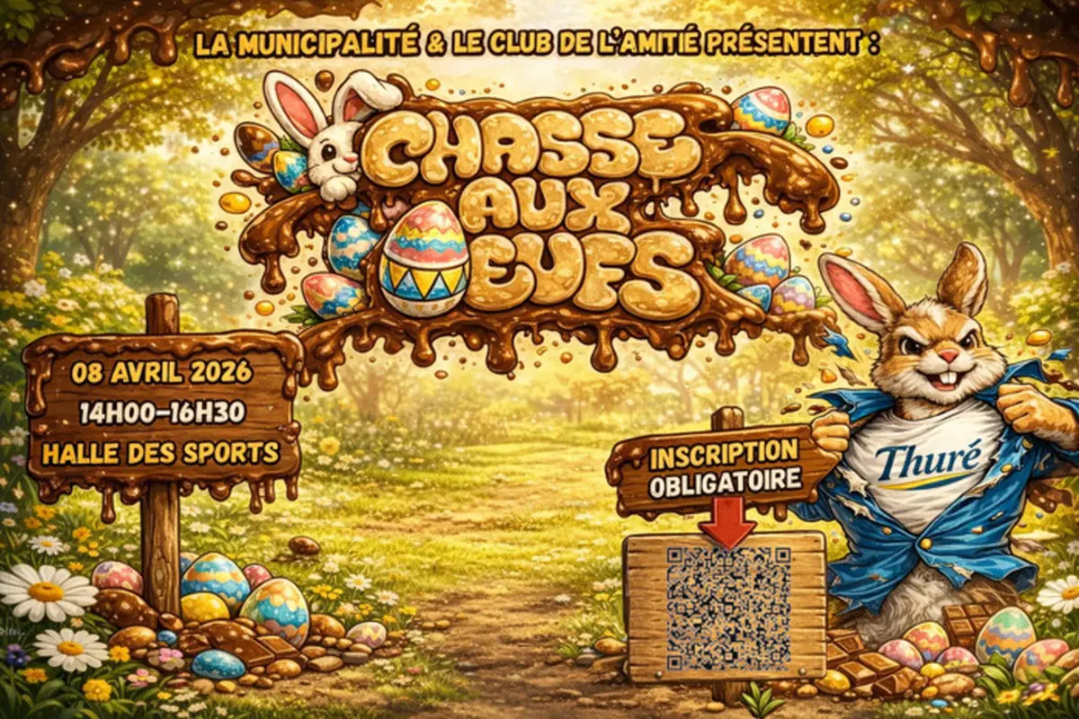Chasse aux Œufs à Thuré !