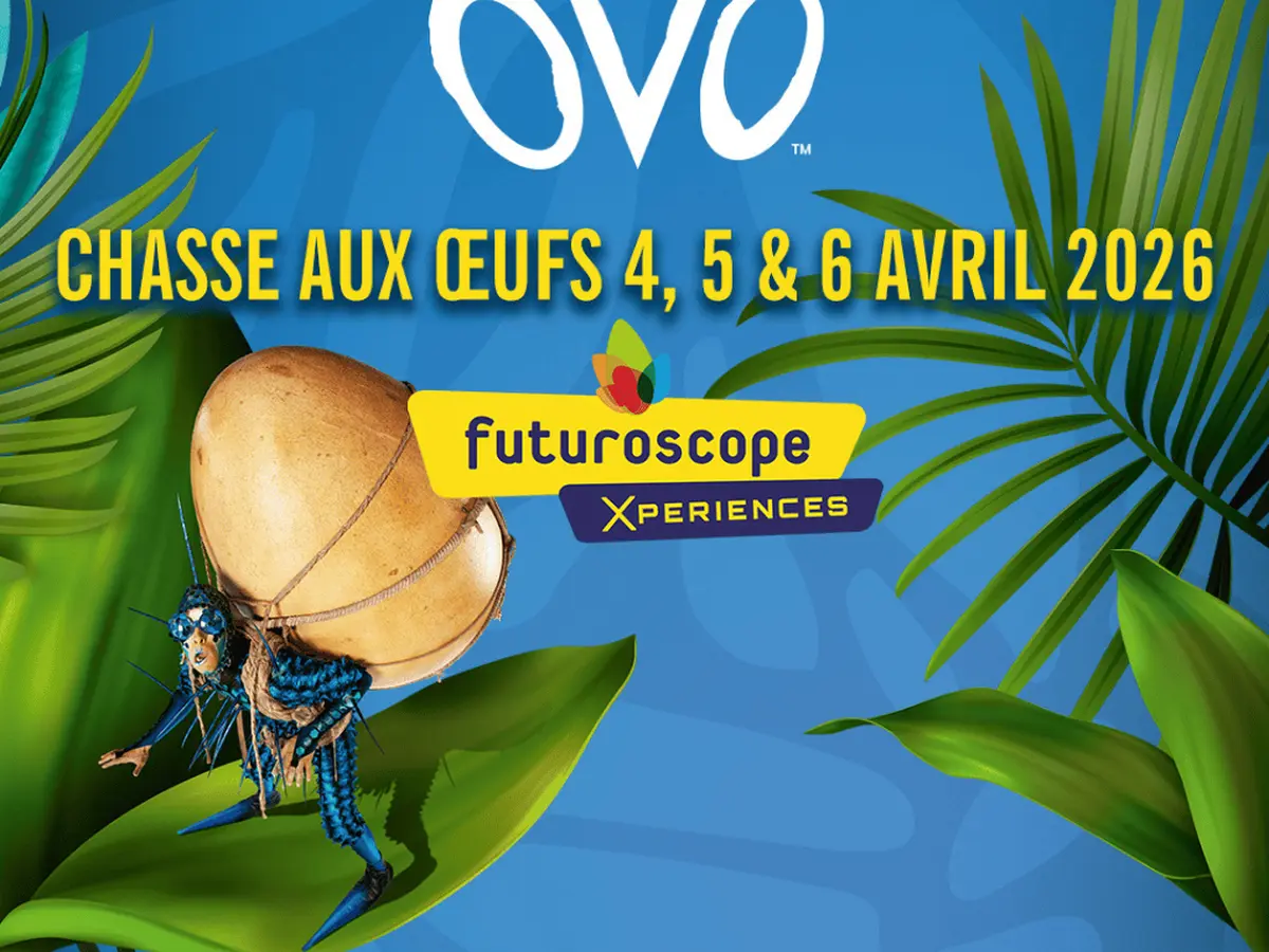 Chasse aux œufs au Futuroscope