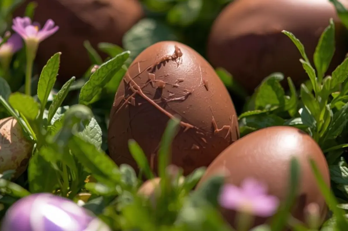 Chasse aux œufs chez Mendi