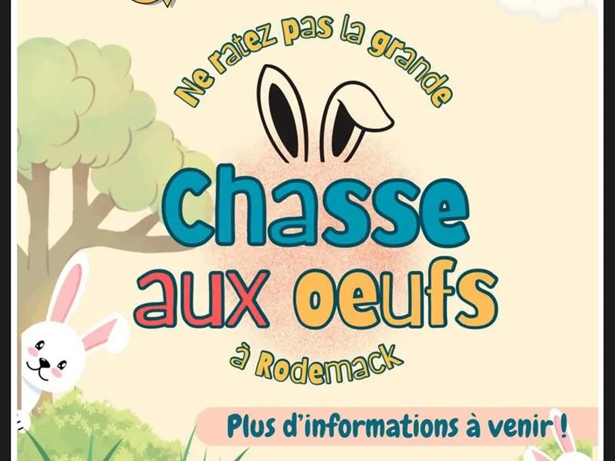 Chasse aux œufs de l'APE Rodemack