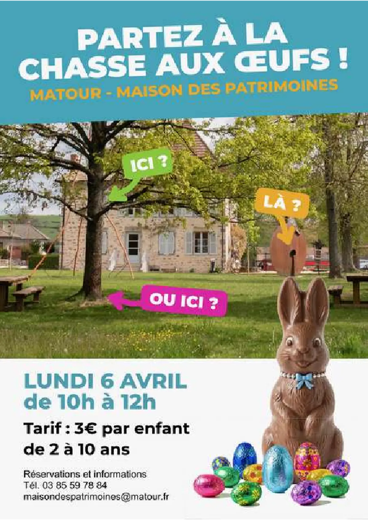 Chasse aux œufs de Pâques