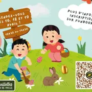 Chasse aux œufs de Pâques à la Cueillette de Beaurains (62)