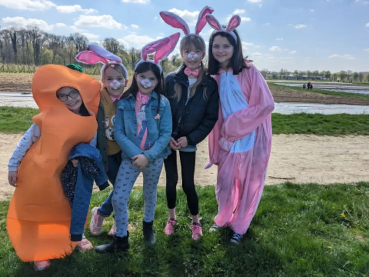 Chasse aux œufs de Pâques à la Cueillette de Chanteloup-en-Brie