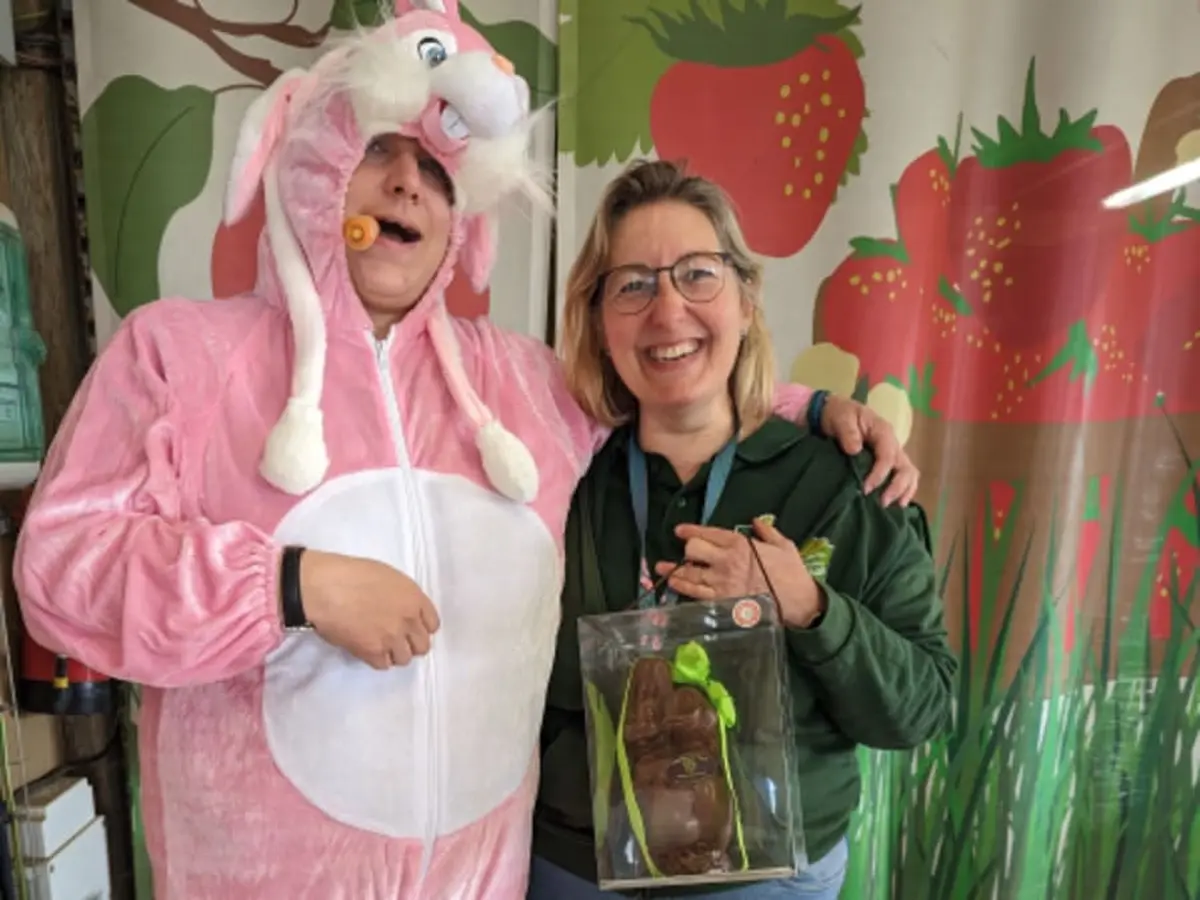 Chasse aux œufs de Pâques à la Cueillette de Lumigny (77)