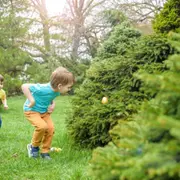 Chasse aux œufs de Pâques à la cueillette de Peltre (57)