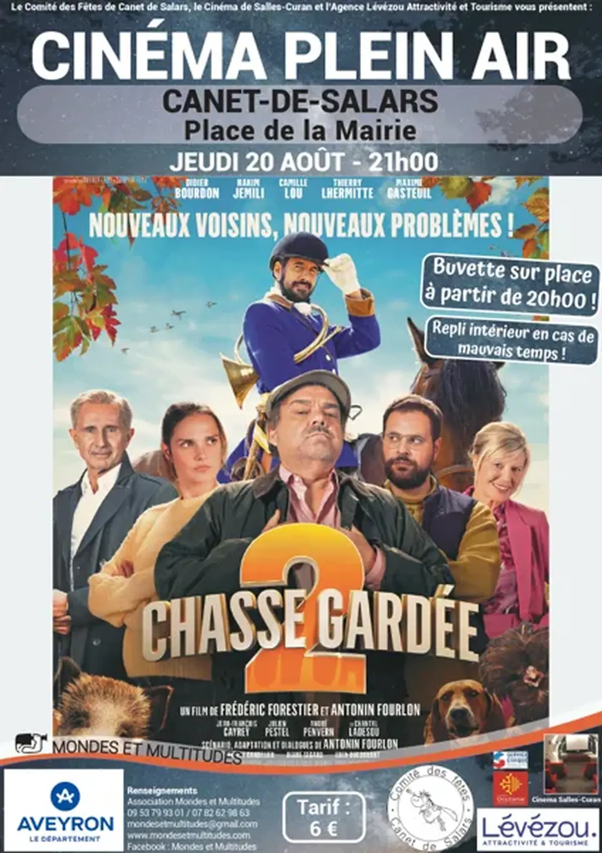 Chasse gardée - Cinéma plein air