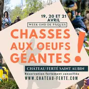 Chasses aux oeufs géantes - Pâques au Château de la Ferté !