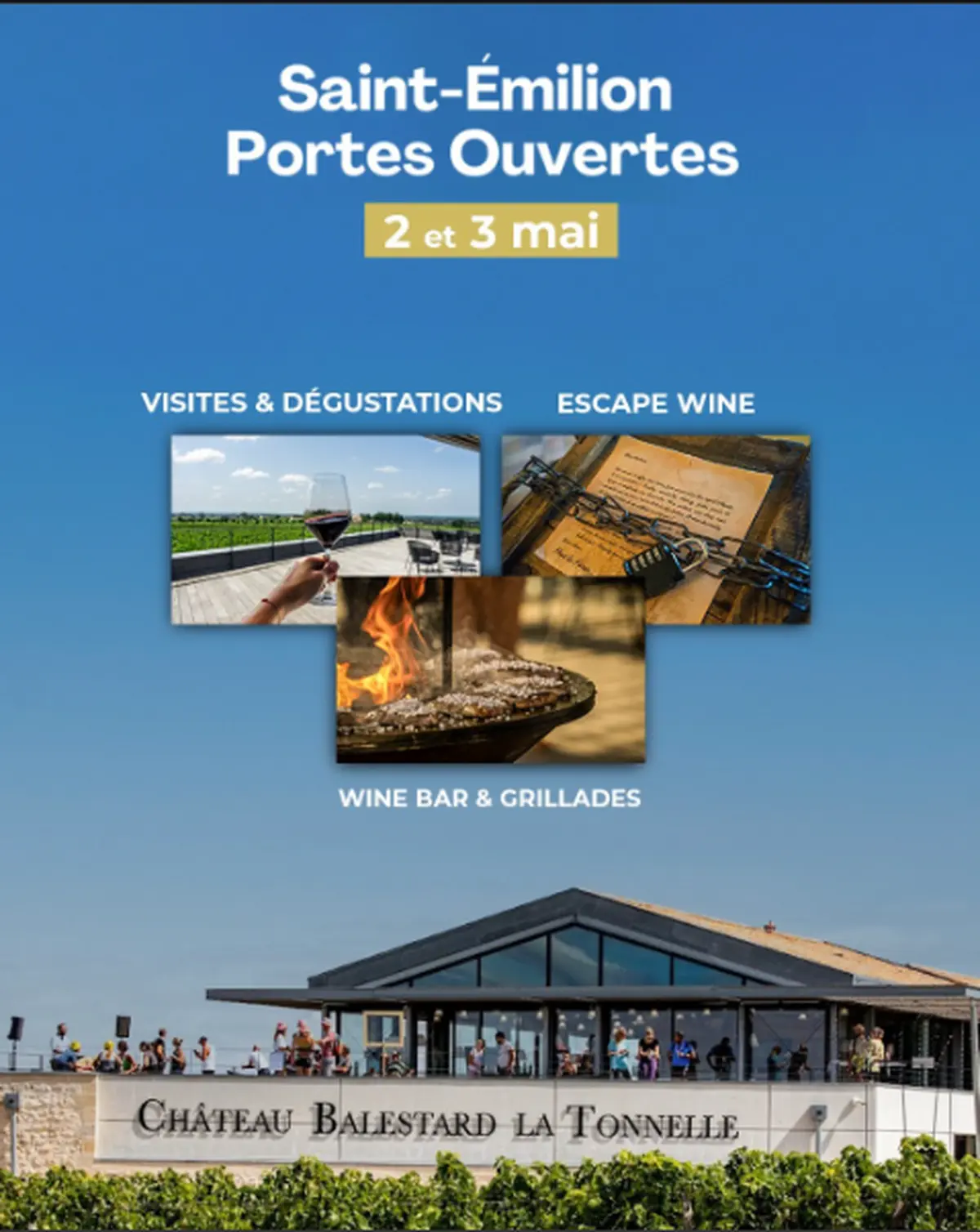 Château Balestard La Tonnelle : Portes Ouvertes