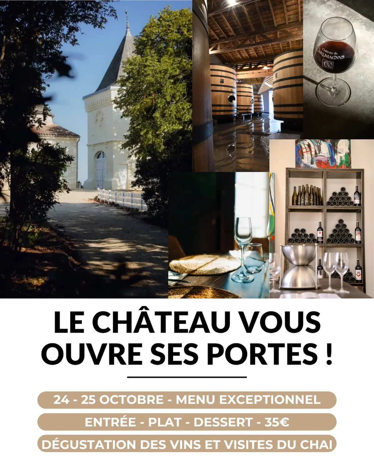 Château Carlmagnus - Portes ouvertes Fronsac & Canon Fronsac