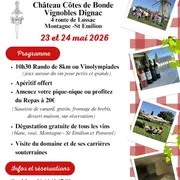 Château Côtes de Bonde : pique-nique du vigneron