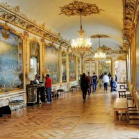Un intérieur luxueux au Château de Chantilly DR