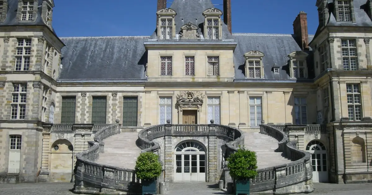 Entrée du Château de Fontainebleau