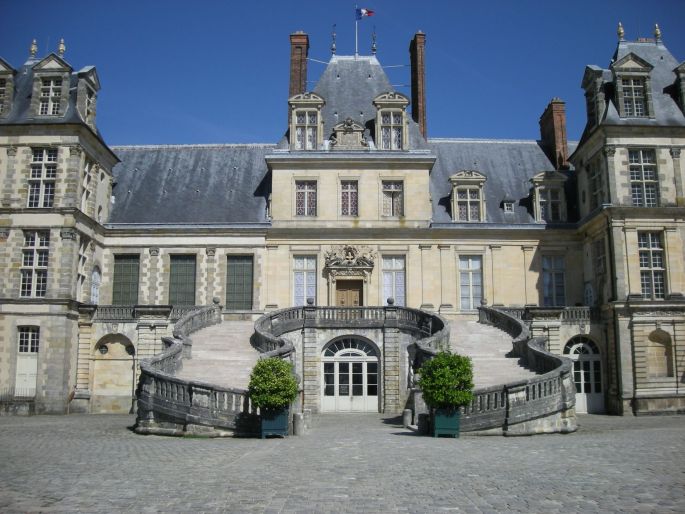 Entrée du Château de Fontainebleau