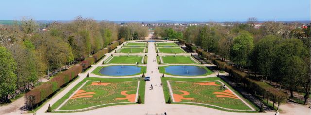 Les jardins du Château de Lunéville