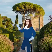 Château de Turenne : La journée du Maréchal et son pique-nique en noir et blanc