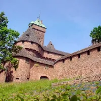 Le château du Haut-Koenigsbourg en Alsace &copy; Droits réservés