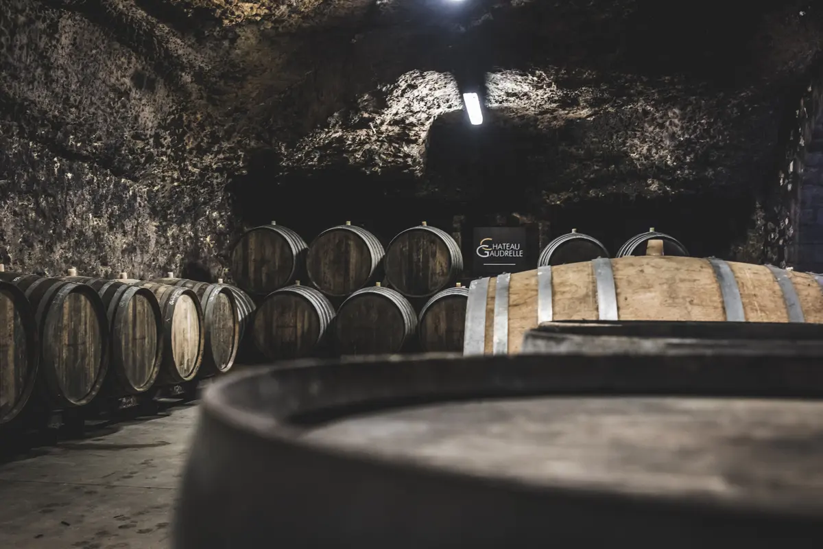 Château Gaudrelle - Cave ouverte et verres levés !