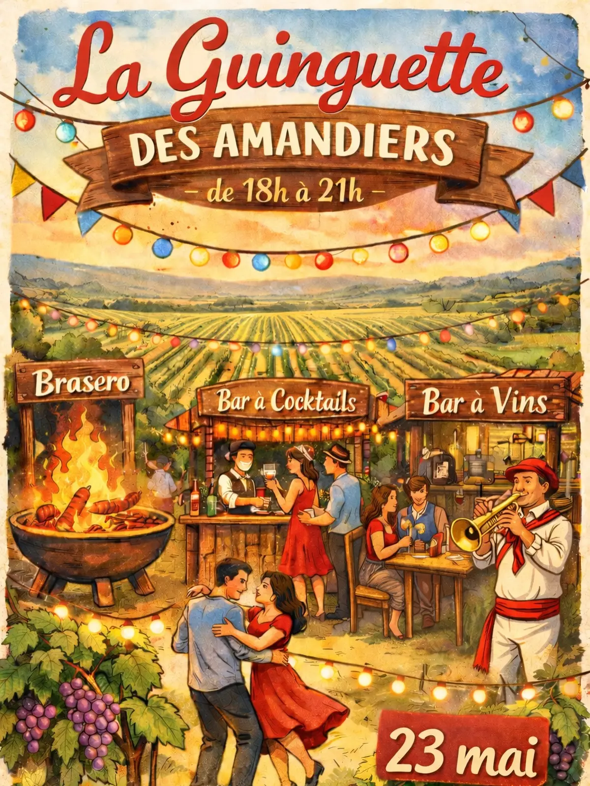 Château La Fleur Des Amandiers : La Guinguette