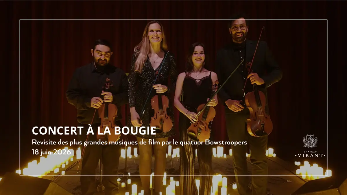 Château Virant - Concert à la bougie