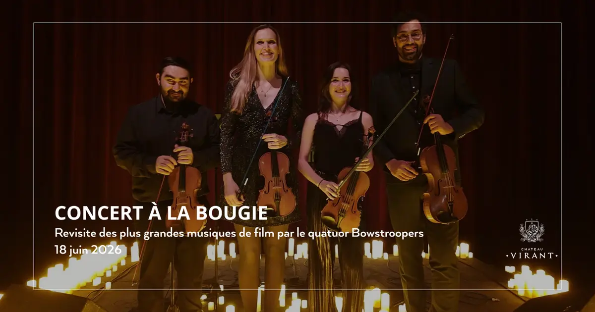 Château Virant - Concert à la bougie