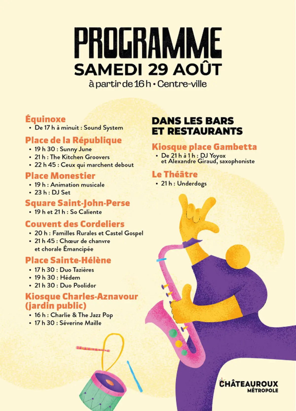 Châteauroux en fête !