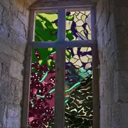 Châteaux en Fête - Château de Barrière: Demonstration de vitraillistes