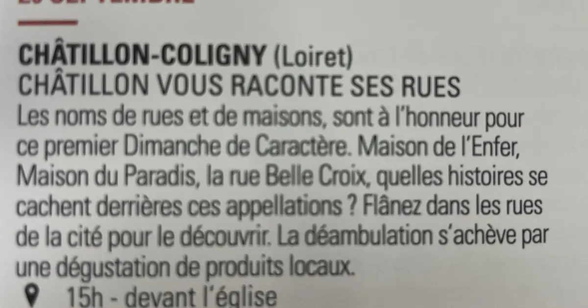 Châtillon vous raconte ses rues