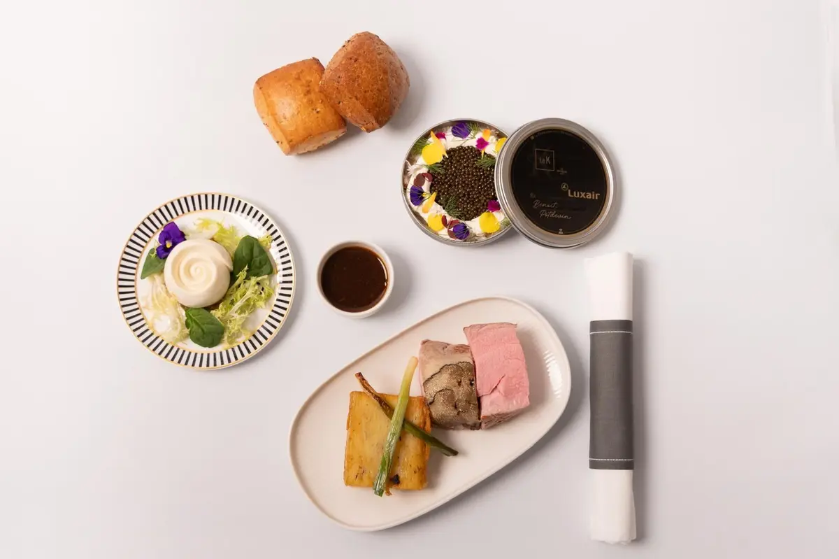 Un chef étoilé de Moselle sublime les repas à bord des vols Luxair vers Dubaï