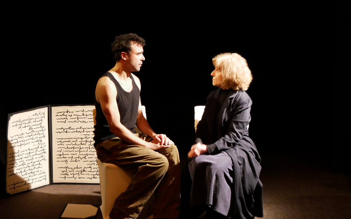 Chère amie, quelle chance de vous... TARDIEU. Cie Esperluète and Co au Théâtre Le Guichet Montparnasse 75014