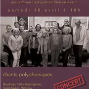 Cherval en musique - Concert ensemble vocal L'échappée