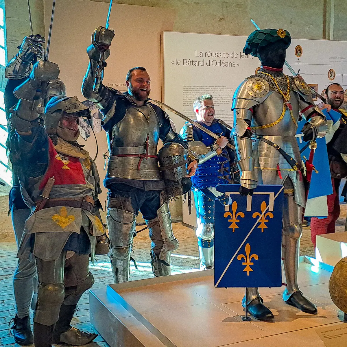 Chevalier, entre en lice !  Expériences immersives au château
