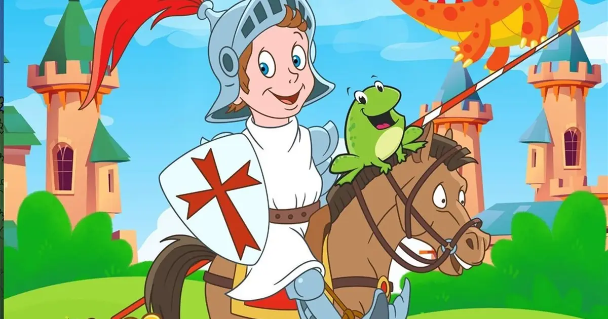 Chevalier Gaspard et Ricky le Dragon