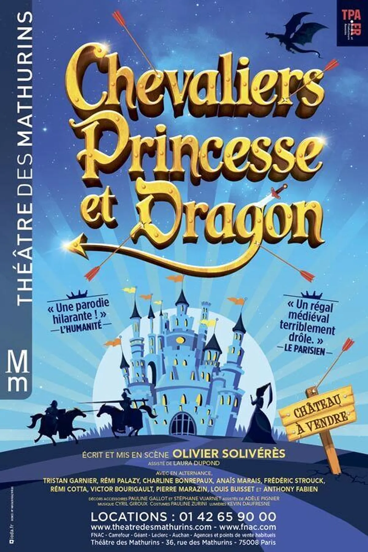 Chevaliers, Princesse et Dragon
