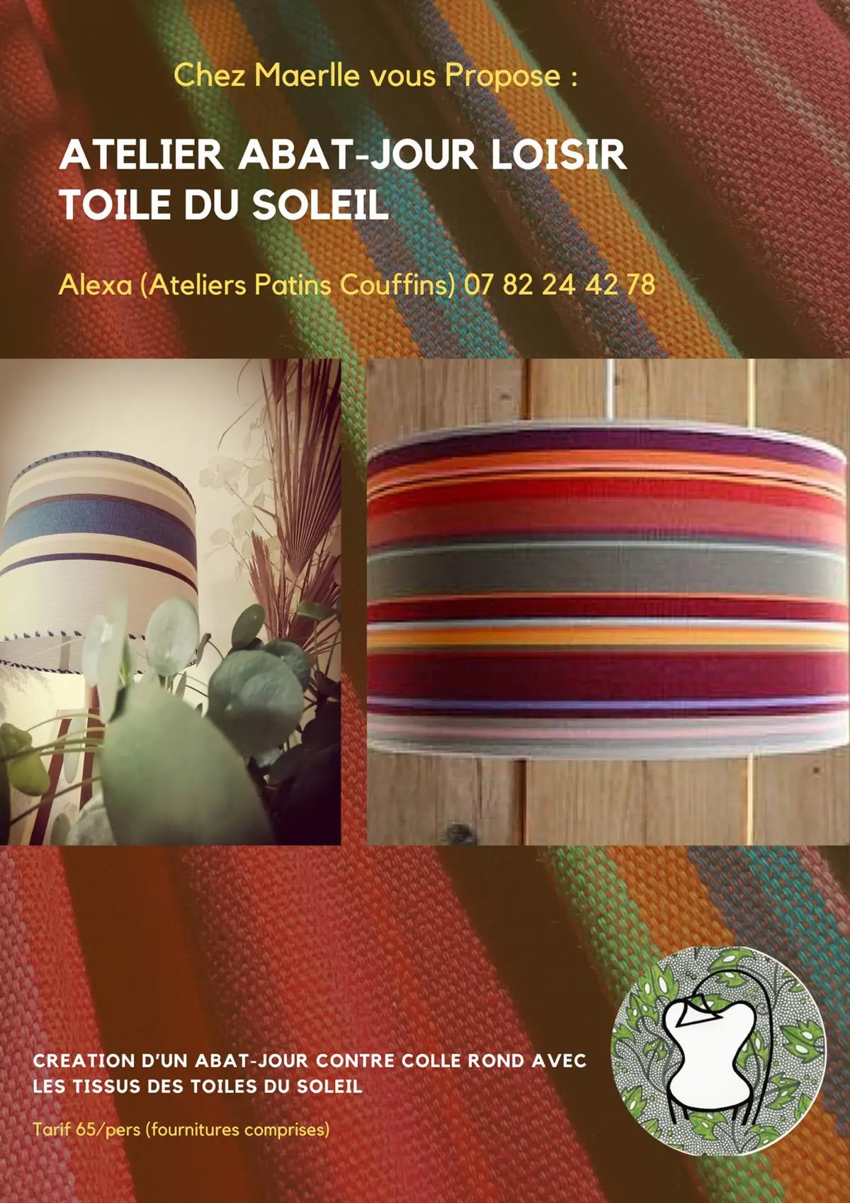 Chez Maërlle - Atelier Abat-Jour Loisir Toiles Du Soleil