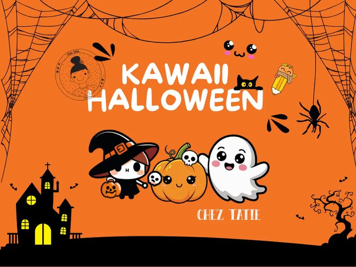 Chez Tatie : dessin kawaii halloween