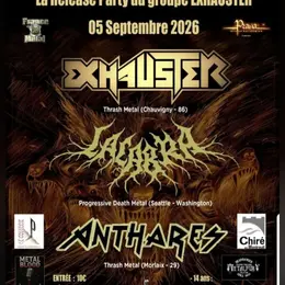 Chiré Metal Fest - Release Party EXHAUSTER