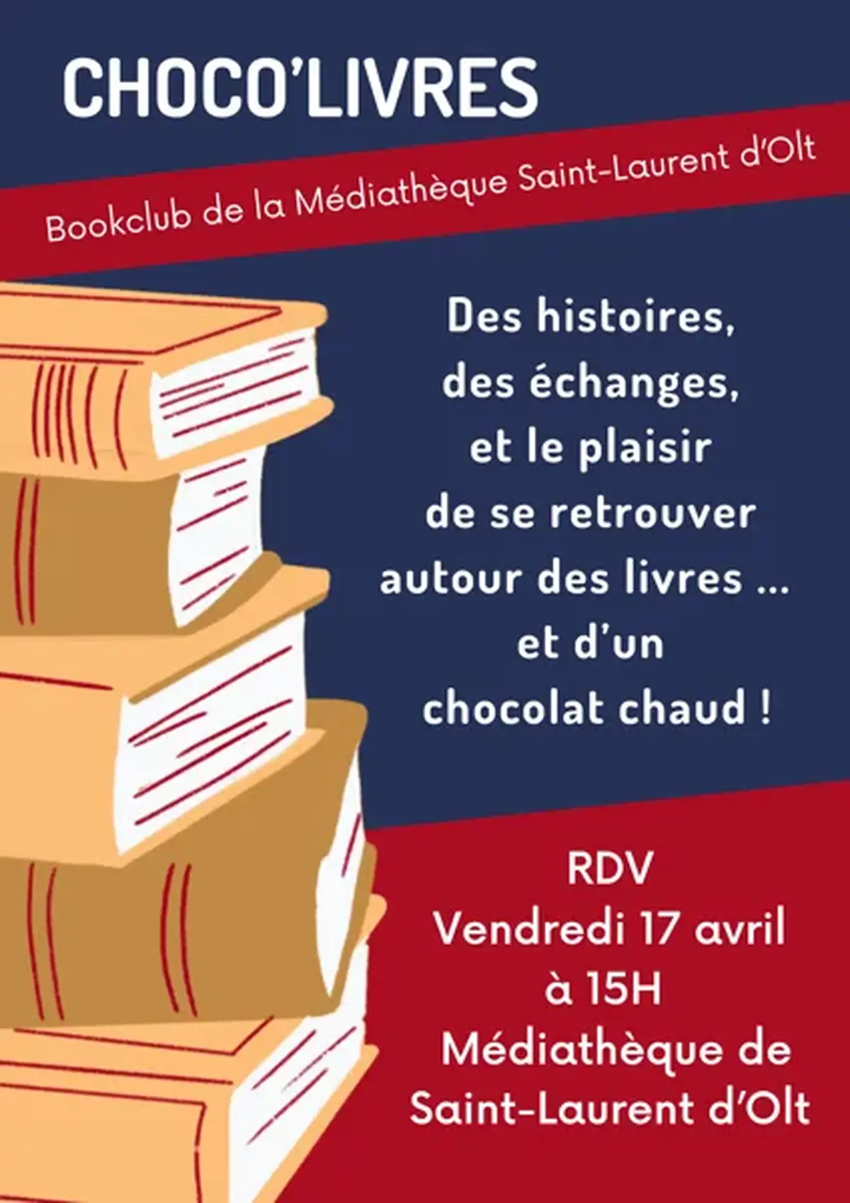 Choco'livres à la médiathèque