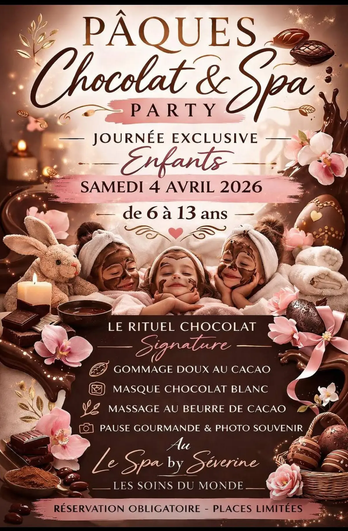 Chocolat and Spa Party