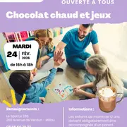 Chocolat chaud et jeux - Spot le 260