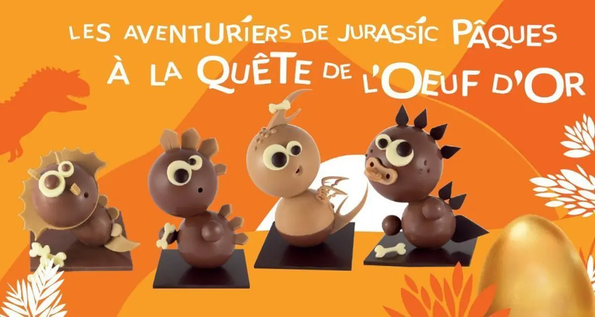 A la quête de l'oeuf d'Or au Jurassic Pâques !