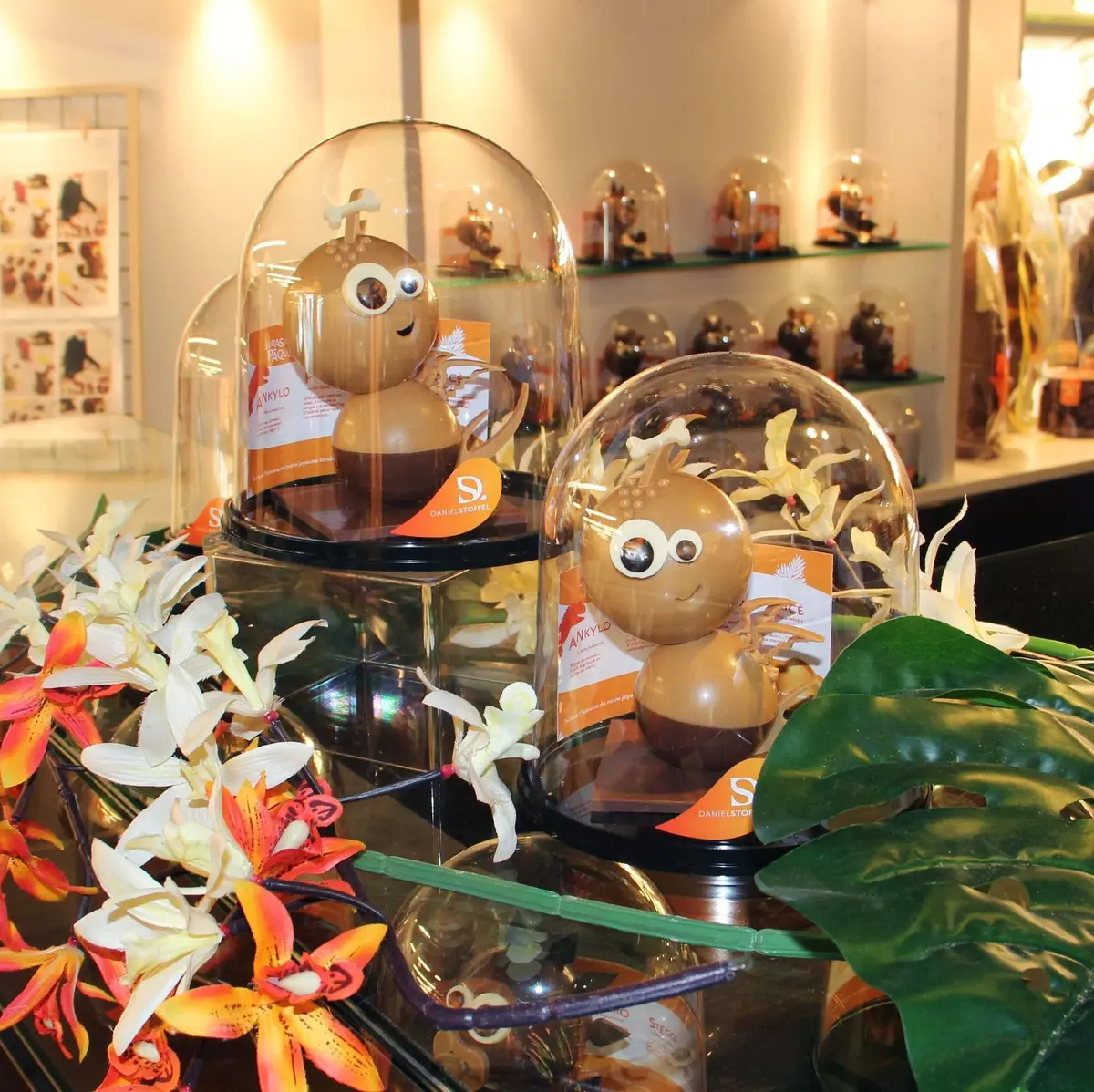 Des dinosaures à croquer pour Pâques