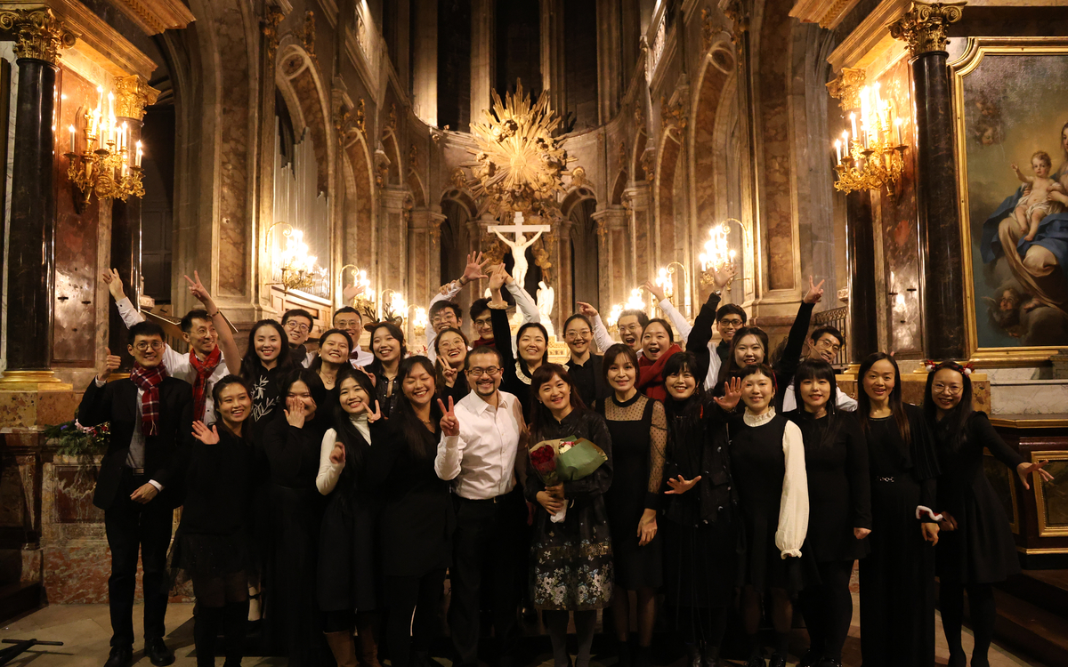 Choeur Franco-Chinois de Paris; Choeur d'Enfants Jeunes Pousses; Tingting CHEN ( directrice artistique, cheffe de choeur)