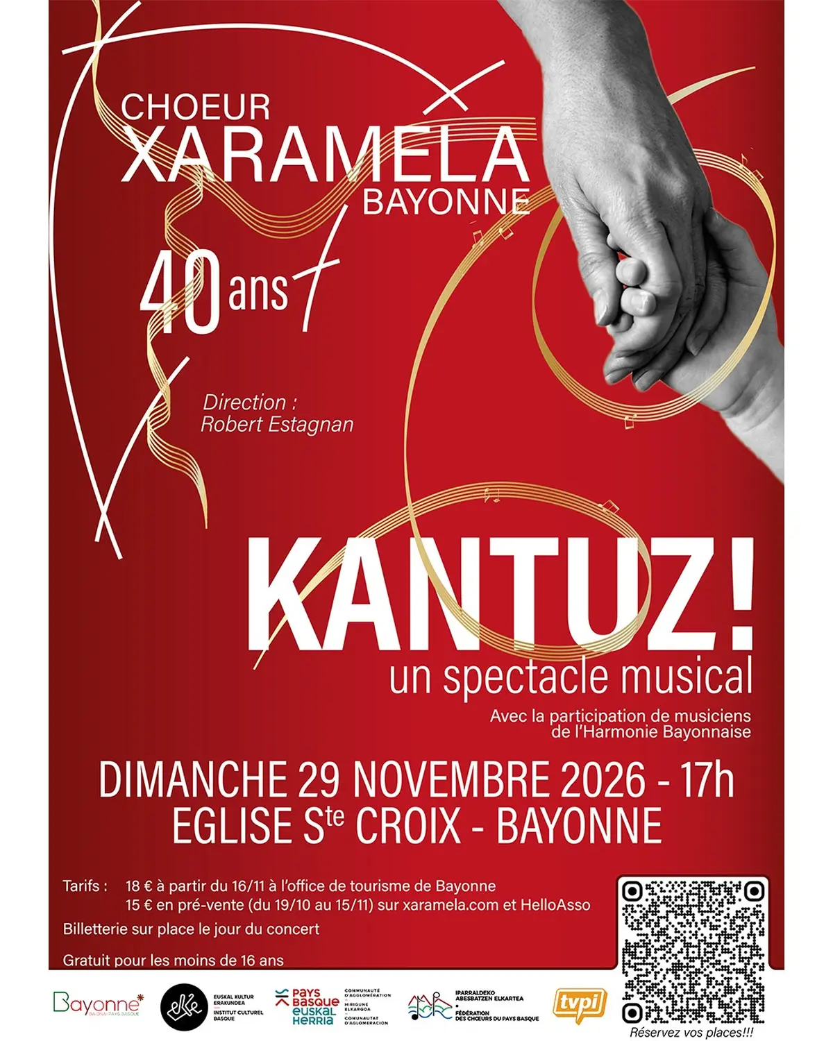 Choeur Xaramela : Kantuz ! Un spectacle musical