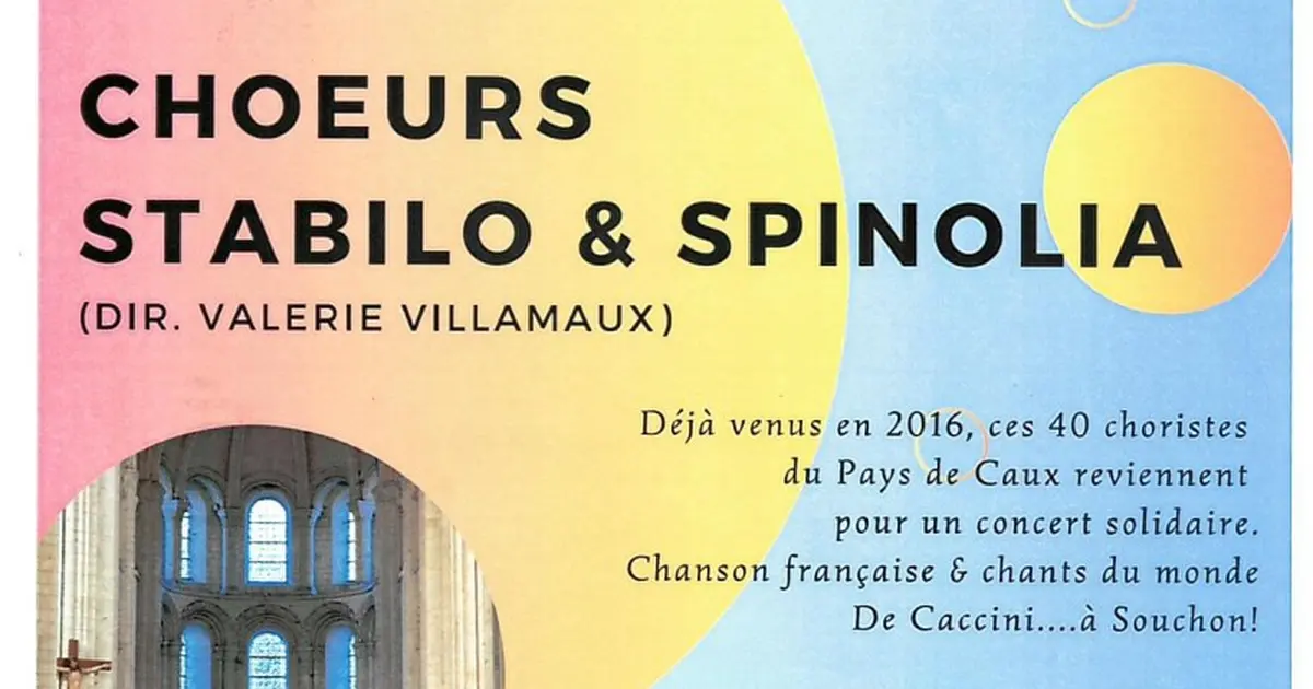 Choeurs stabilo et Spinolia