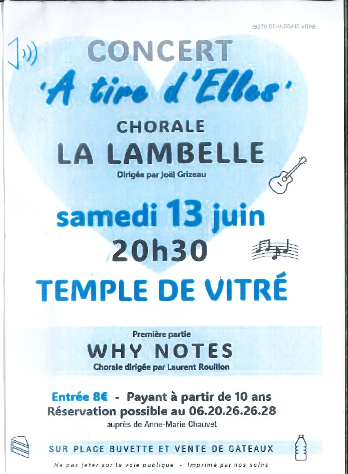 Chorale concert A tire d'Elles