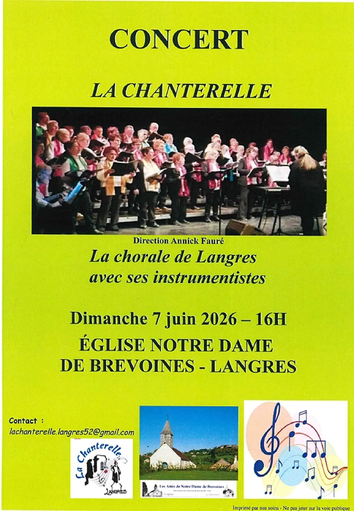 Chorale la chanterelle
