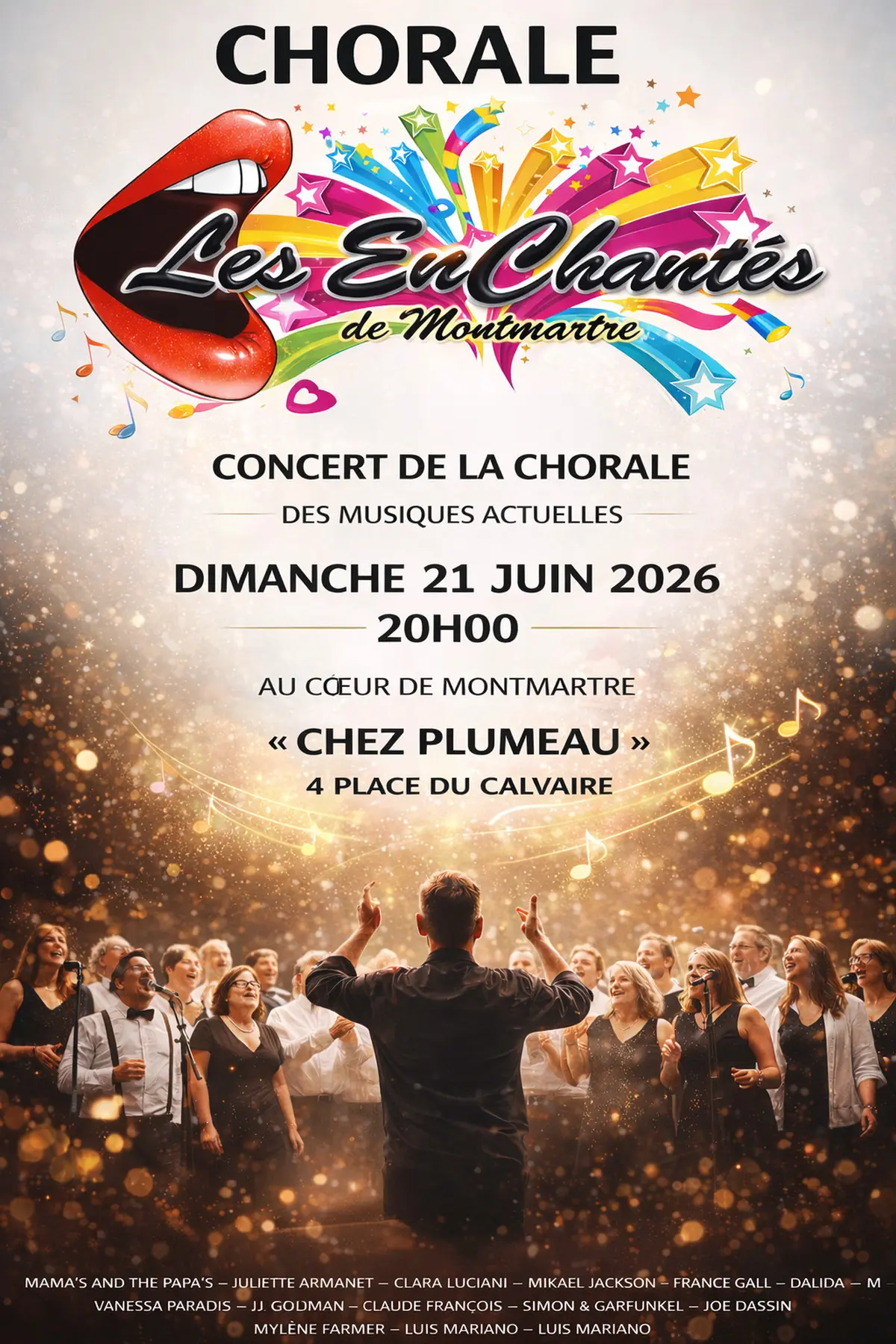 Chorale Les enchantés de Montmartre