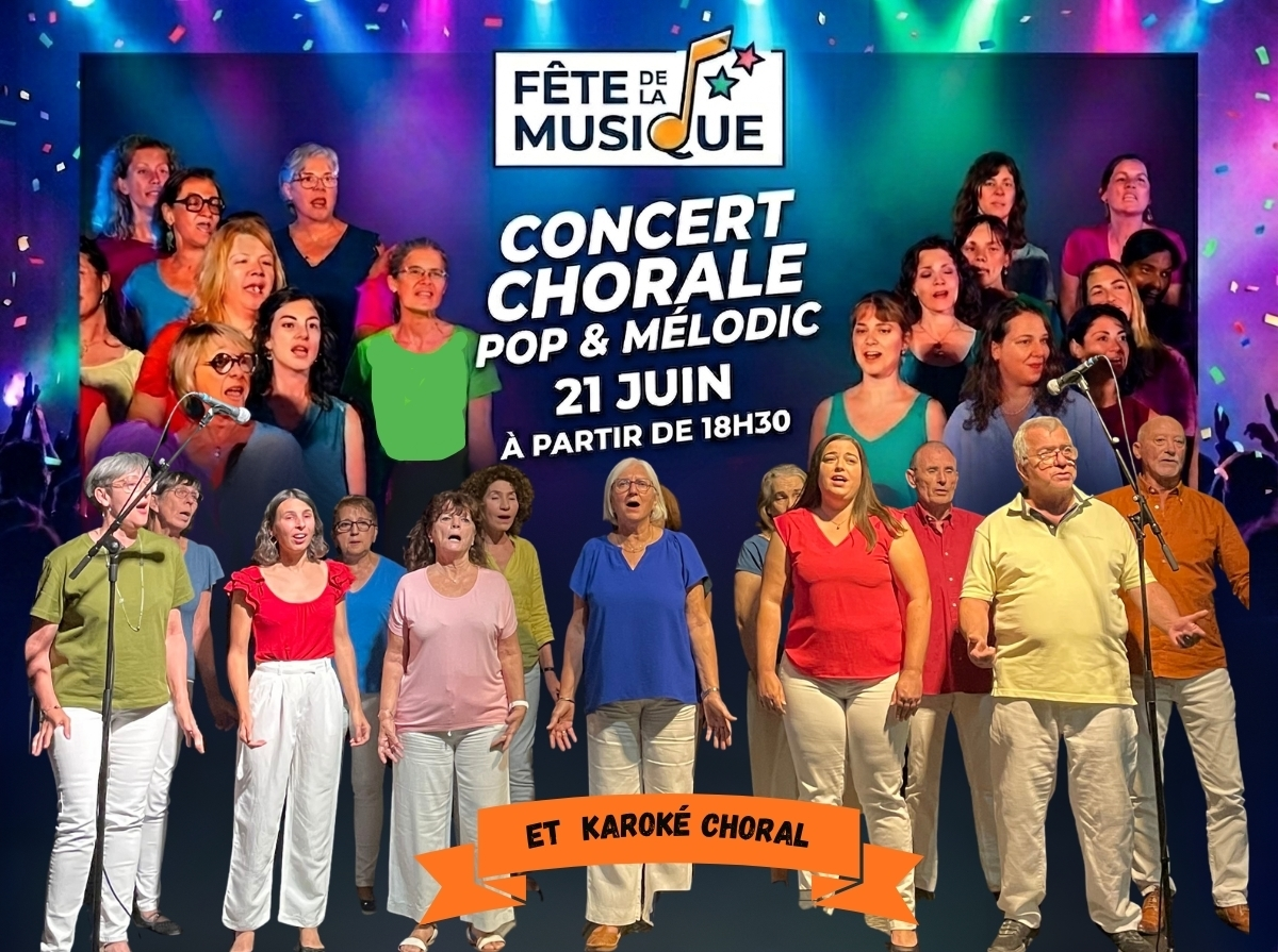 Chorale POP et MELODIC en concert