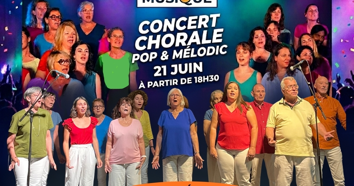 Chorale POP et MELODIC en concert